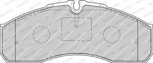 Ferodo FVR1791 - Тормозные колодки, дисковые, комплект autodnr.net