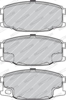 Ferodo FVR1906 - Тормозные колодки, дисковые, комплект avtokuzovplus.com.ua