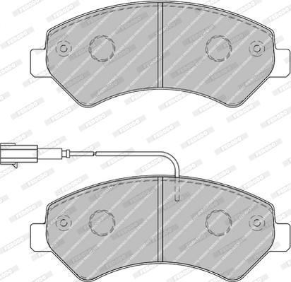 Ferodo FVR1925 - Тормозные колодки, дисковые, комплект autodnr.net