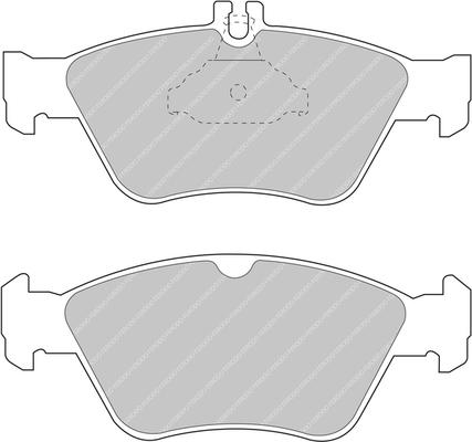 Ferodo Racing FCP1049H - Гальмівні колодки, дискові гальма autocars.com.ua