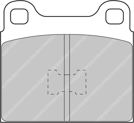 Ferodo Racing FCP105R - Гальмівні колодки, дискові гальма autocars.com.ua