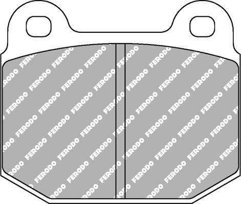 Ferodo Racing FCP116R - Гальмівні колодки, дискові гальма autocars.com.ua