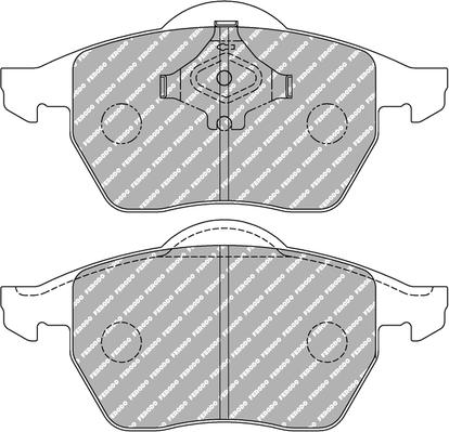 Ferodo Racing FCP1323H - Гальмівні колодки, дискові гальма autocars.com.ua