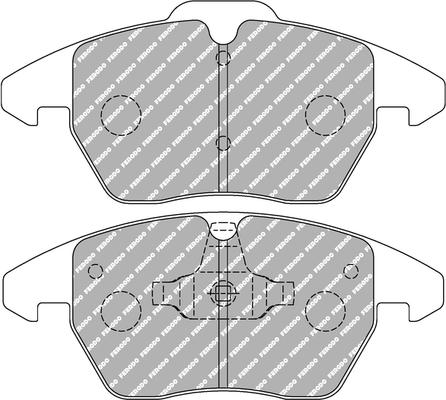 Ferodo Racing FCP1641W - Гальмівні колодки, дискові гальма autocars.com.ua