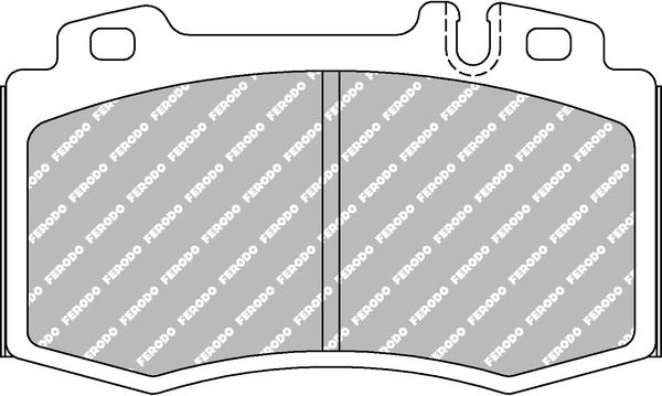 Ferodo Racing FCP1661H - Гальмівні колодки, дискові гальма autocars.com.ua