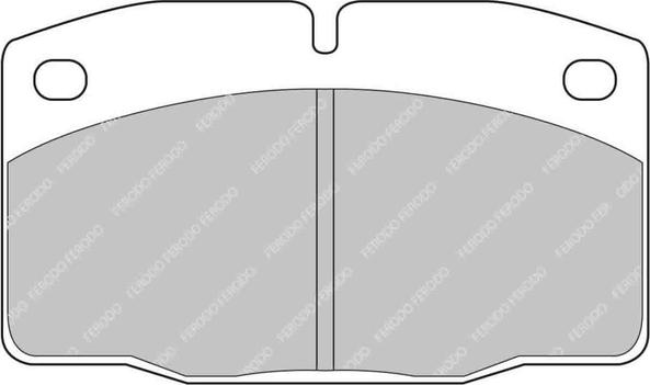Ferodo Racing FCP173H - Гальмівні колодки, дискові гальма autocars.com.ua