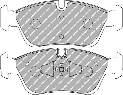 Ferodo Racing FDS1751 - Гальмівні колодки, дискові гальма autocars.com.ua