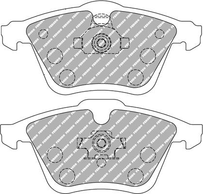 Ferodo Racing FCP1765H - Гальмівні колодки, дискові гальма autocars.com.ua