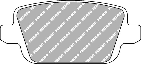 Ferodo Racing FCP1917H - Гальмівні колодки, дискові гальма autocars.com.ua