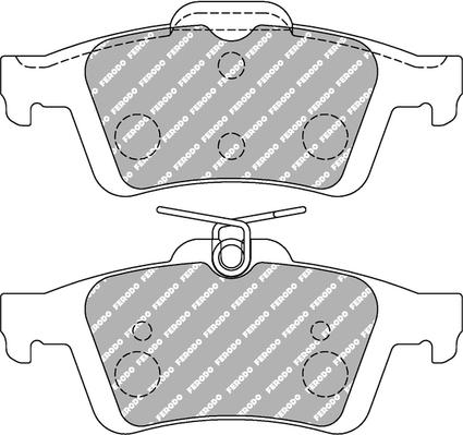 Ferodo Racing FCP1931H - Гальмівні колодки, дискові гальма autocars.com.ua