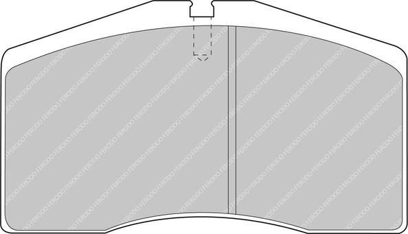 Ferodo Racing FCP891R - Гальмівні колодки, дискові гальма autocars.com.ua