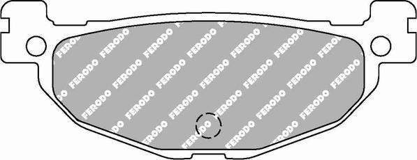 Ferodo Racing FDB2200EF - Гальмівні колодки, дискові гальма autocars.com.ua