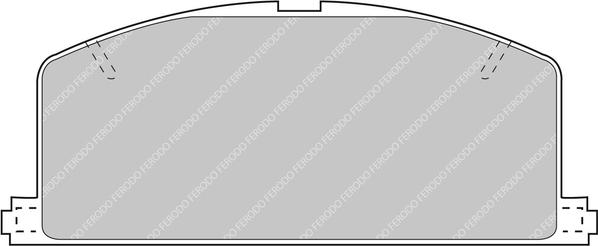 Ferodo Racing FDS308 - Гальмівні колодки, дискові гальма autocars.com.ua