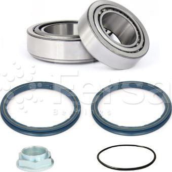 Fersa Bearings WK00182 - Комплект подшипника ступицы колеса autodnr.net