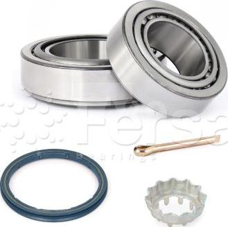 Fersa Bearings WK00195 - Комплект подшипника ступицы колеса avtokuzovplus.com.ua