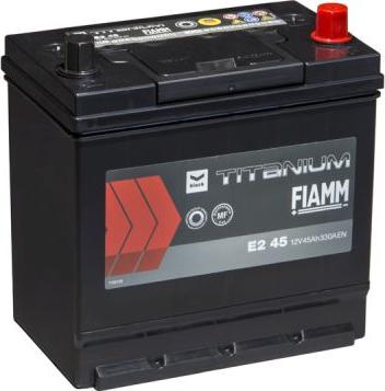 Fiamm E2 45 - Стартерна акумуляторна батарея, АКБ autocars.com.ua