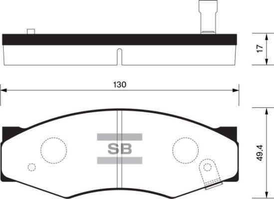 Stellox 195 002-SX - Гальмівні колодки, дискові гальма autocars.com.ua