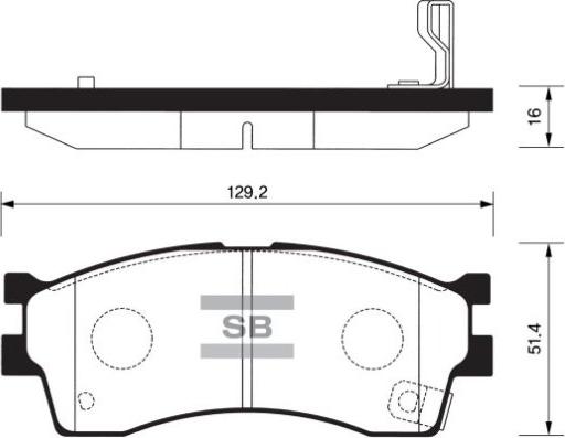 FI.BA FBP1113 - Гальмівні колодки, дискові гальма autocars.com.ua