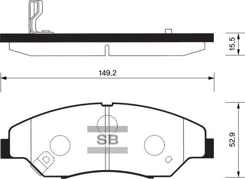 FI.BA FBP1118 - Гальмівні колодки, дискові гальма autocars.com.ua