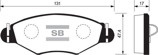 FI.BA FBP1179 - Гальмівні колодки, дискові гальма autocars.com.ua