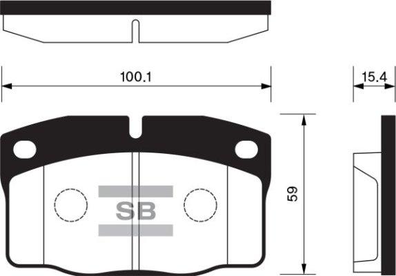 FI.BA FBP1258 - Гальмівні колодки, дискові гальма autocars.com.ua