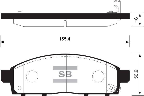 FI.BA FBP1361 - Гальмівні колодки, дискові гальма autocars.com.ua