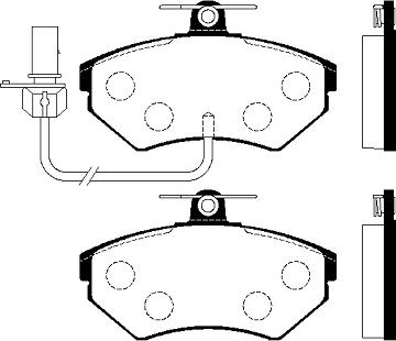 BOSCH 0 986 424 674 - Гальмівні колодки, дискові гальма autocars.com.ua