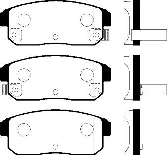 Maxgear 19-1414 - Тормозные колодки, дисковые, комплект avtokuzovplus.com.ua