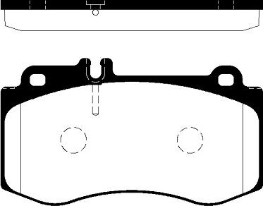 FI.BA FBP4379 - Тормозные колодки, дисковые, комплект autodnr.net