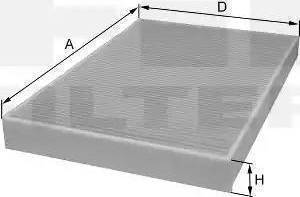 FIL Filter HC 7123 - Фильтр воздуха в салоне autodnr.net