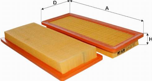 FIL Filter HP 2203 - Повітряний фільтр autocars.com.ua