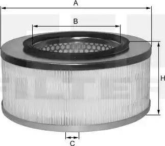 FIL Filter HP 4510 - Повітряний фільтр autocars.com.ua