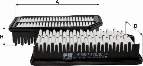 FIL Filter HP 5080 - Повітряний фільтр autocars.com.ua