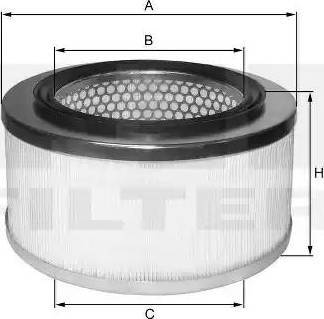 FIL Filter HP 705 - Повітряний фільтр autocars.com.ua