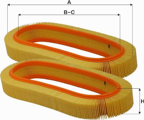 FIL Filter HPU 4377 - Повітряний фільтр autocars.com.ua