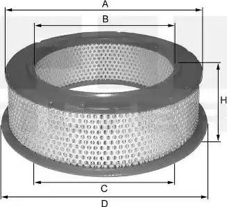 FIL Filter HPU 459 - Повітряний фільтр autocars.com.ua