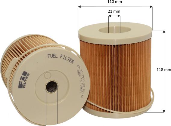 FIL Filter MFE 1414 MB - Паливний фільтр autocars.com.ua
