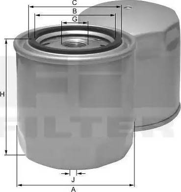 FIL Filter ZP 28 BF - Топливный фильтр autodnr.net