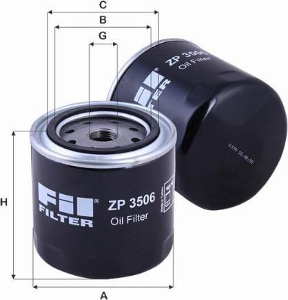 FIL Filter ZP 3506 - Масляный фильтр autodnr.net