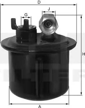 FIL Filter ZP 8069 FM - Топливный фильтр autodnr.net