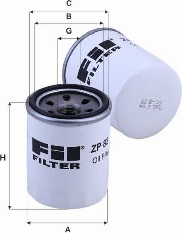 FIL Filter ZP 83 - Масляный фильтр autodnr.net