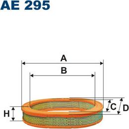 Filtron AE295 - Воздушный фильтр autodnr.net