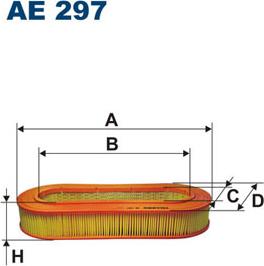 Filtron AE297 - Воздушный фильтр autodnr.net