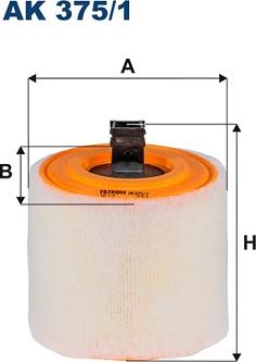 Filtron AK375/1 - Воздушный фильтр avtokuzovplus.com.ua