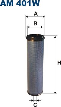 Filtron AM401W - Фильтр добавочного воздуха avtokuzovplus.com.ua