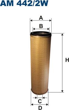 Filtron AM442/2W - Фільтр додаткового повітря autocars.com.ua