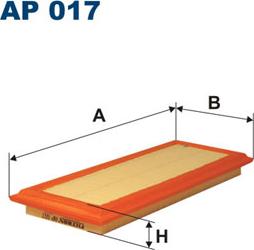 Filtron AP017 - Повітряний фільтр autocars.com.ua