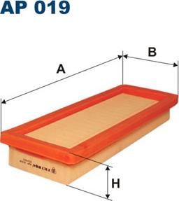 Filtron AP019 - Повітряний фільтр autocars.com.ua