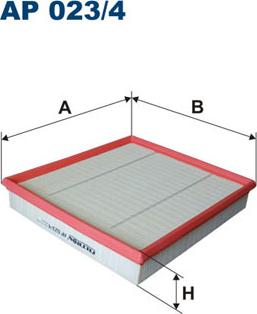 Filtron AP023/4 - Воздушный фильтр autodnr.net
