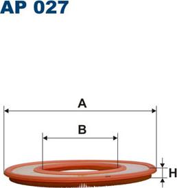 Filtron AP027 - Повітряний фільтр autocars.com.ua